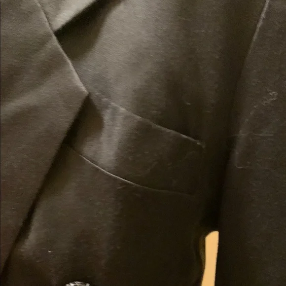 Eclipse Los Angeles Classic Black Double-Breasted Women's Tuxedo Blazer - Picture 7 of 11